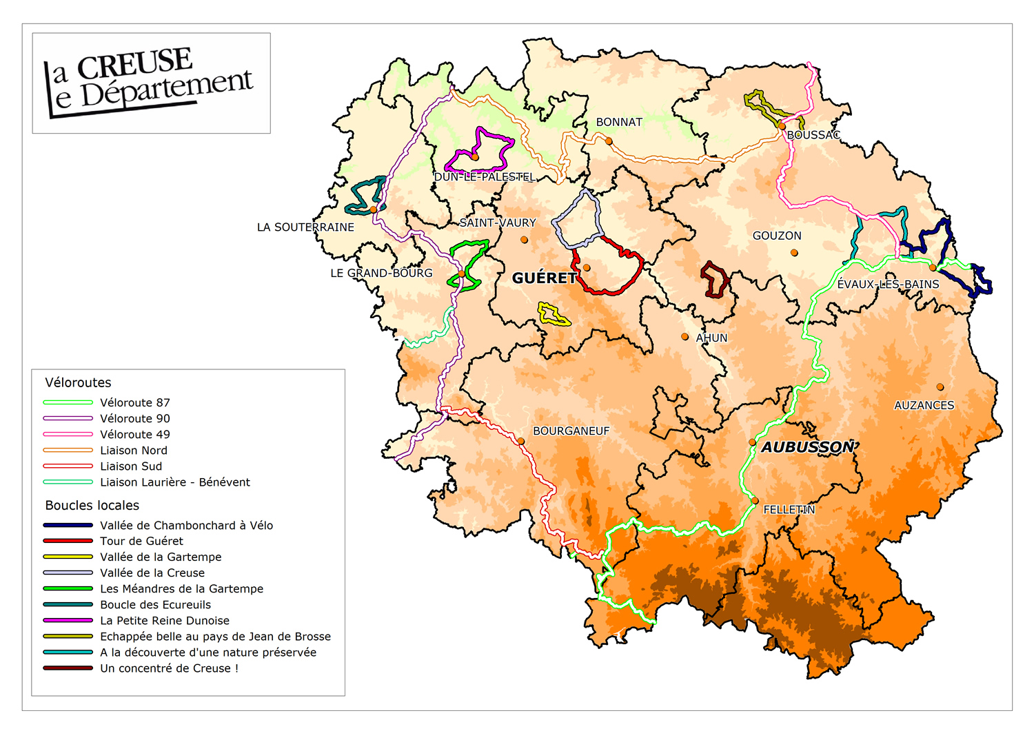Randonnée cycliste | Conseil départemental de la Creuse (CD23)