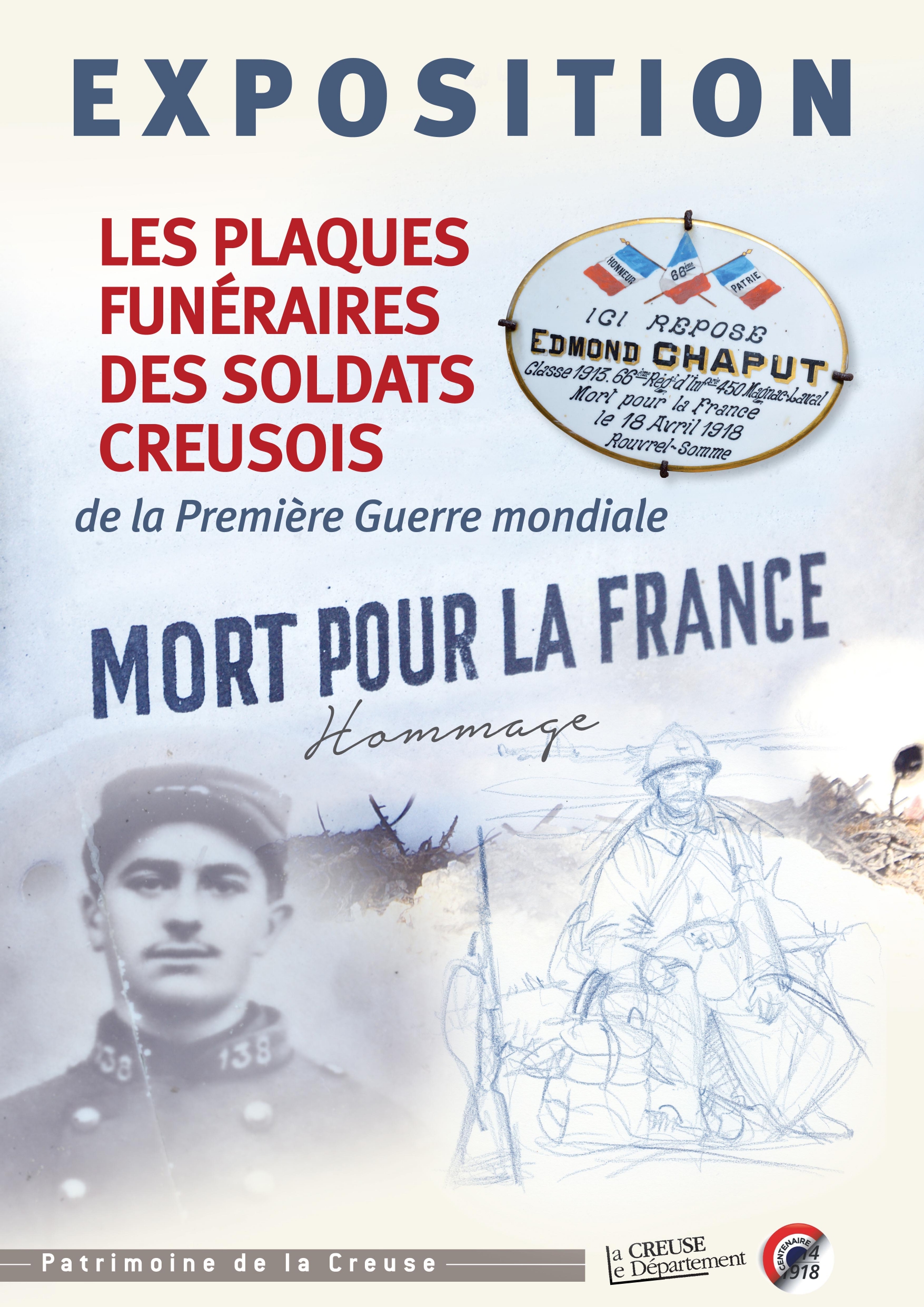 « Les plaques funéraires des soldats de la Première Guerre mondiale »