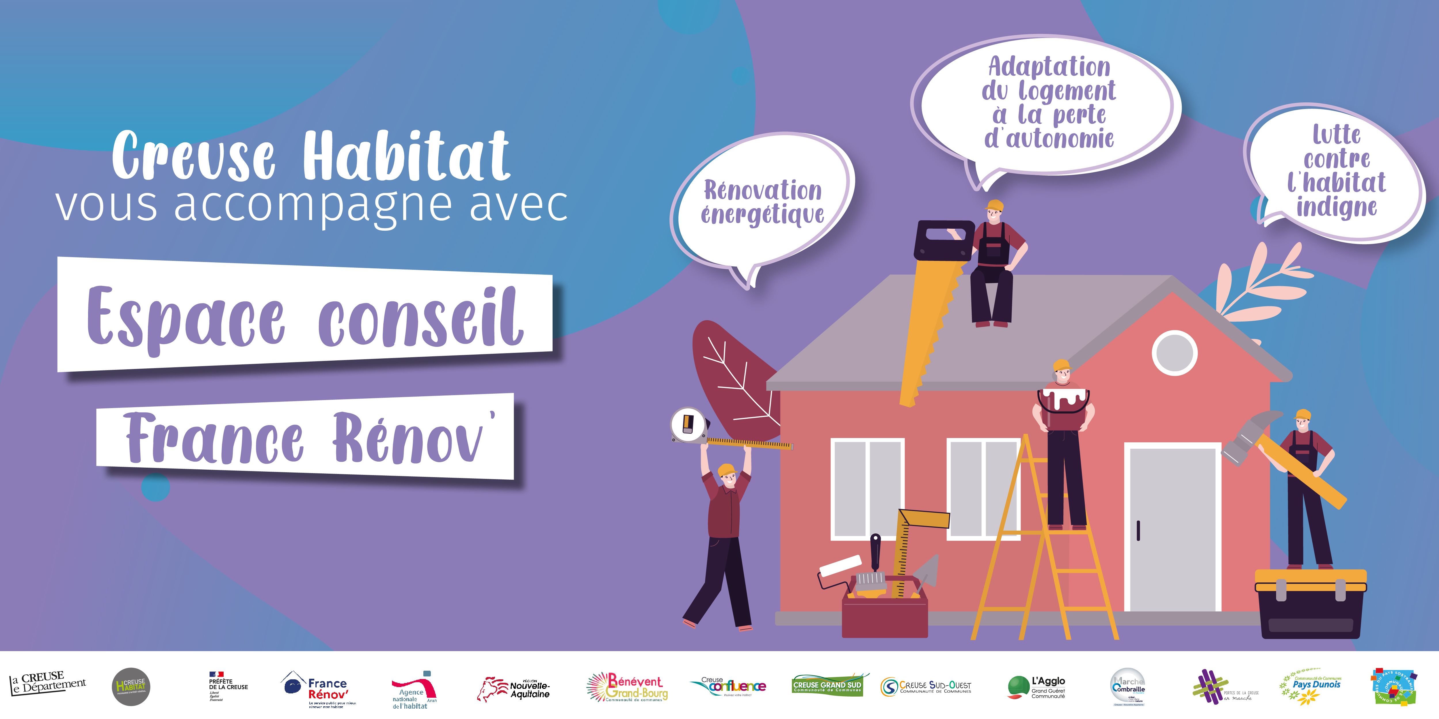 Un guichet unique d’informations pour l’habitat en Creuse